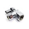 Thrifco Plumbing 1/2 Inch FIP x 1/2 Inch Comp Quarter Turn Brass Angle Stop Valve 4406461 - alternate 2